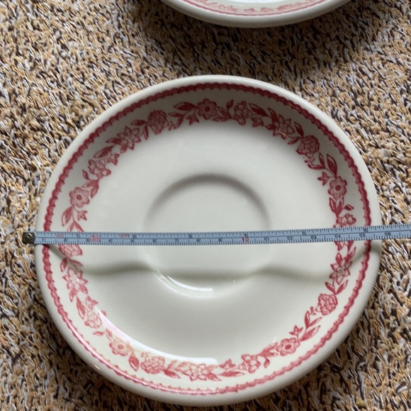 2 Buffalo China saucer plates. Excellent condition - Picture 8 of 8